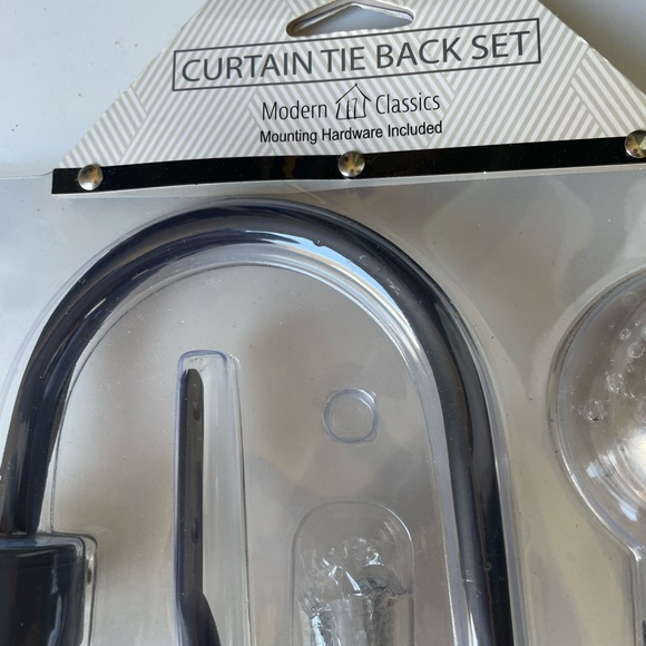 Bubble Glass Tie Back Drape Holders NWOT - Picture 2 of 4